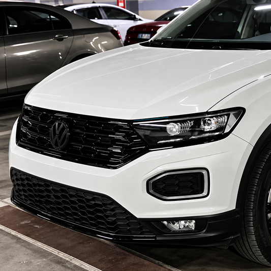 Kit de molduras para parrilla delantera en negro brillante | VW T-Roc 2018–2022