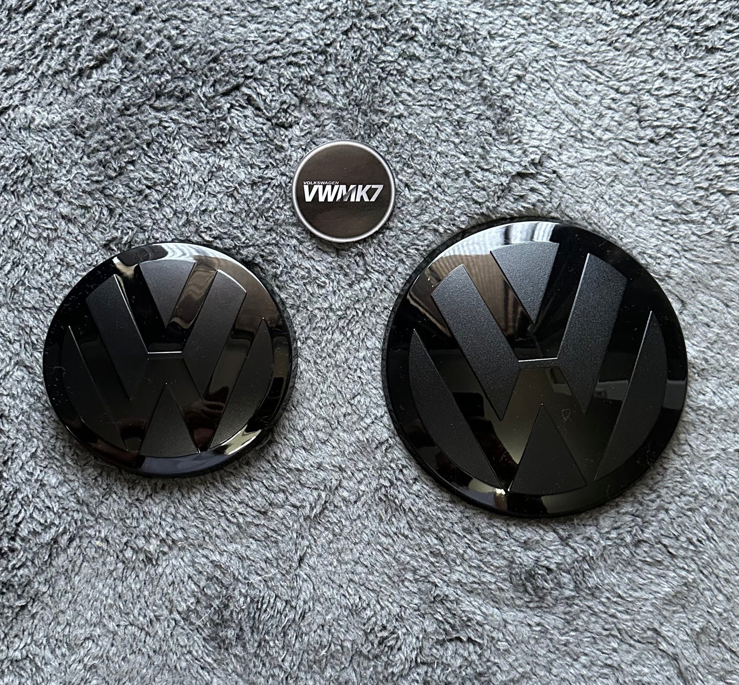 Black Logo VW