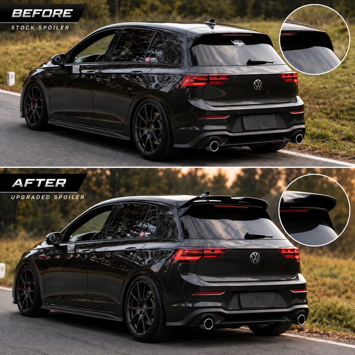 Alerón trasero | VW Golf 8-8.5 GTI, R, R-Line