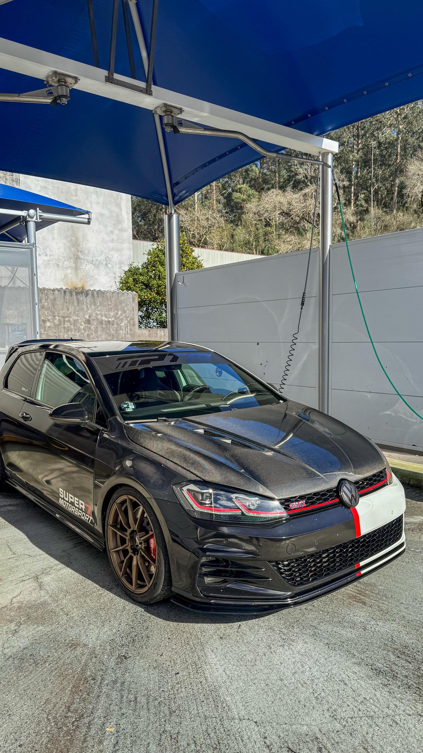 Carbon Hood Bonnet Golf 7-FL