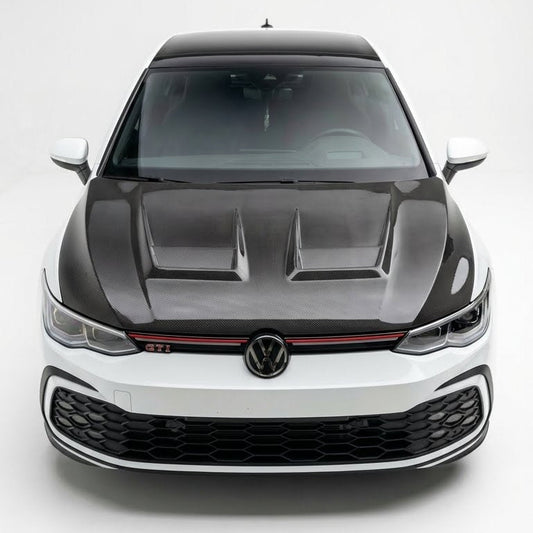 Carbon Fiber Hood Bonnet for VW Golf 8
