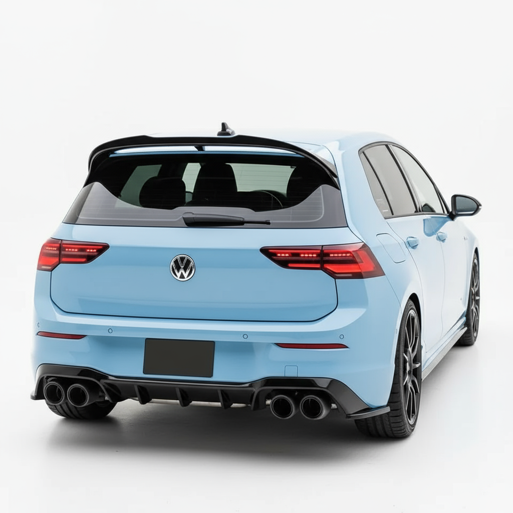 Rear Spoiler Extension for Golf 8 (R / GTI / CS)