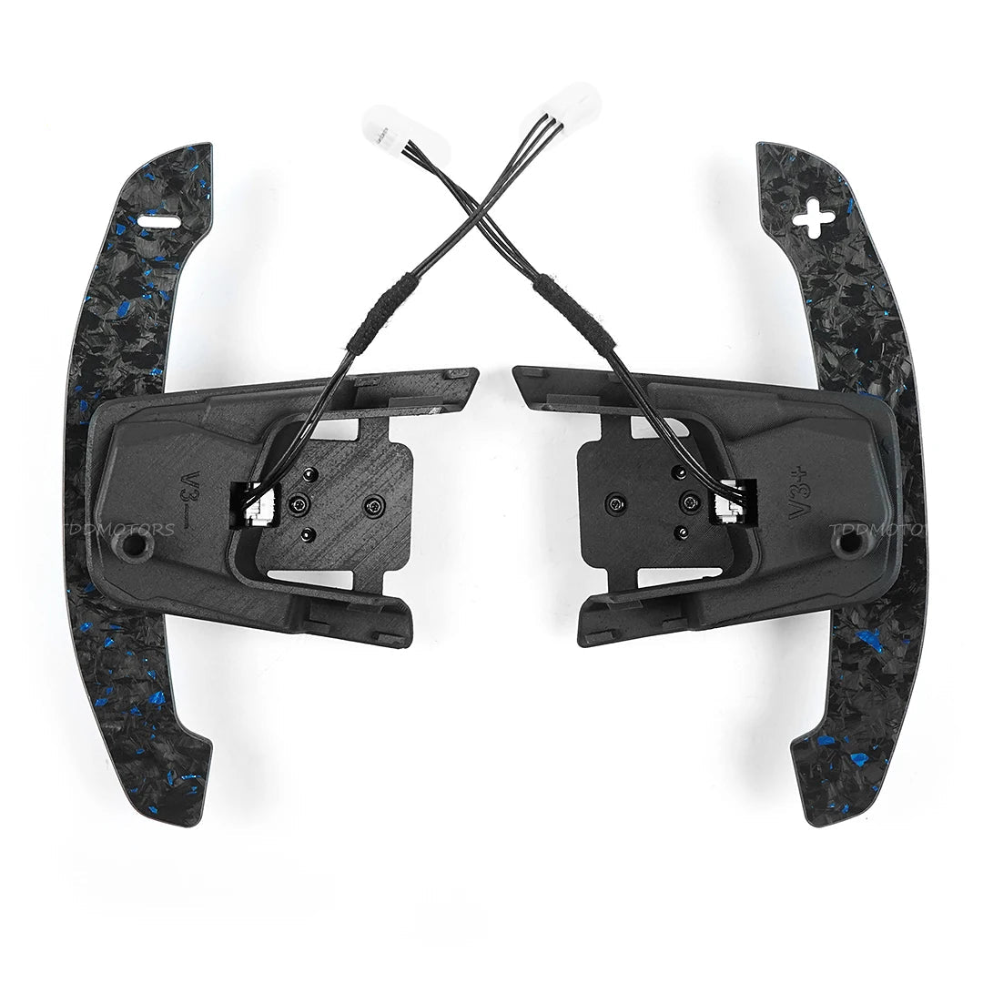 Magnetic Carbon Fiber Paddle Shifters For VW GTI | R | R-Line (2013–2020)