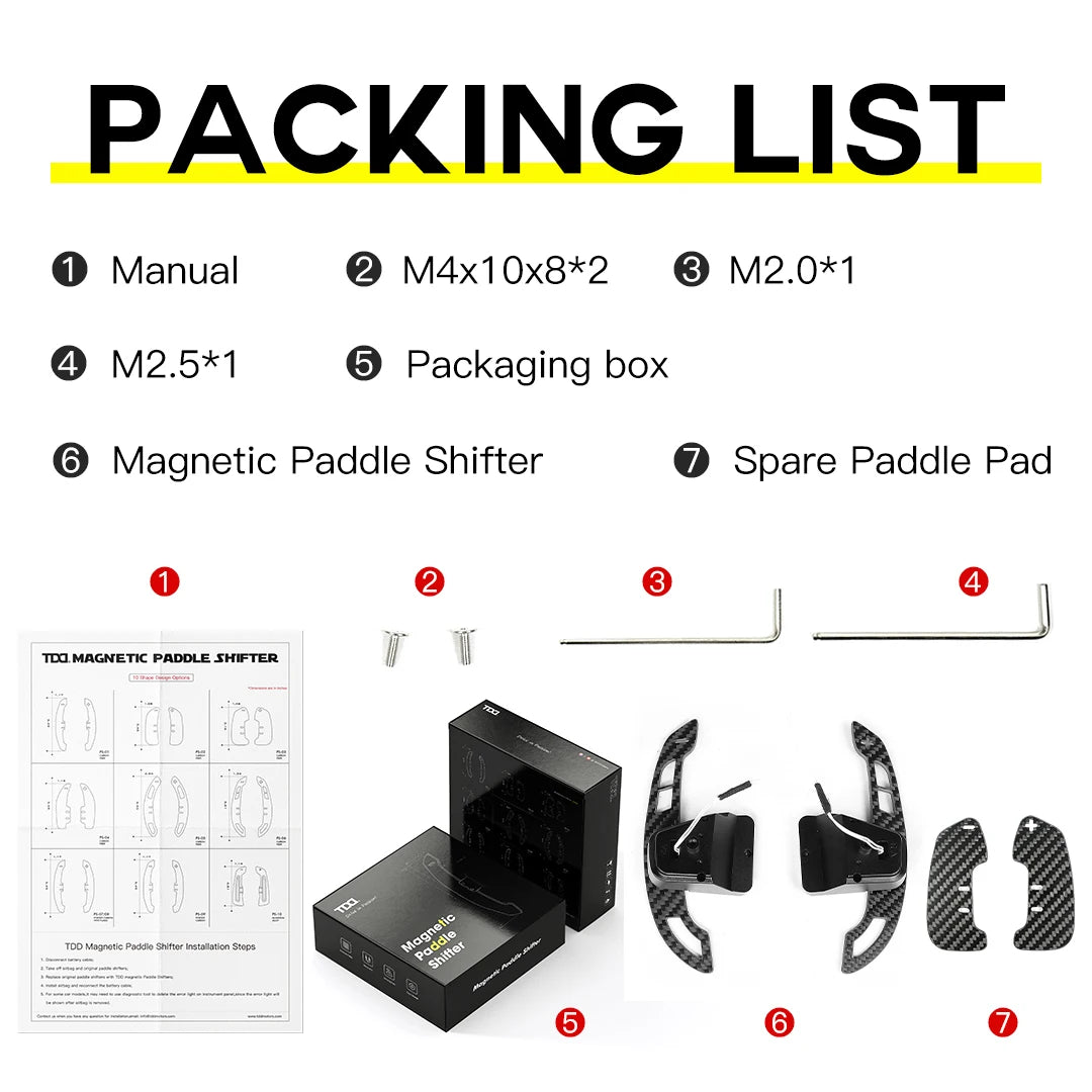 Magnetic Paddle Shifter for VW GTI | R | R-Line (2020–2026)