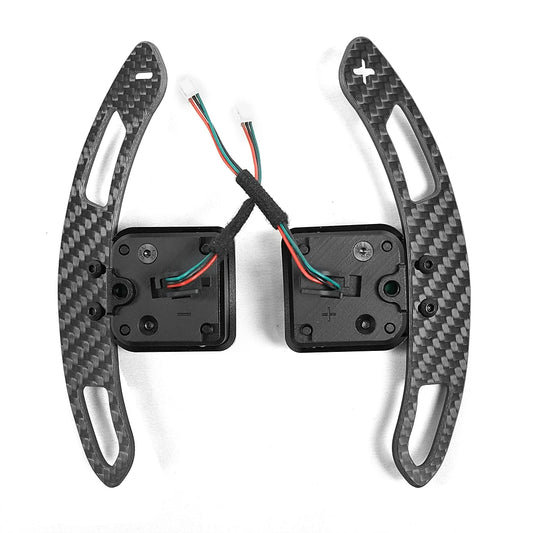 Magnetic Carbon Fiber Paddle Shifters for Cupra