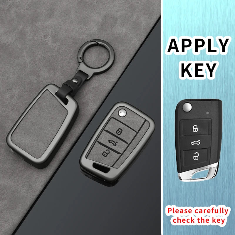 Premium Silicone Key Case for VW Golf 7, GTI, Polo, T-Cross, T-Roc & More