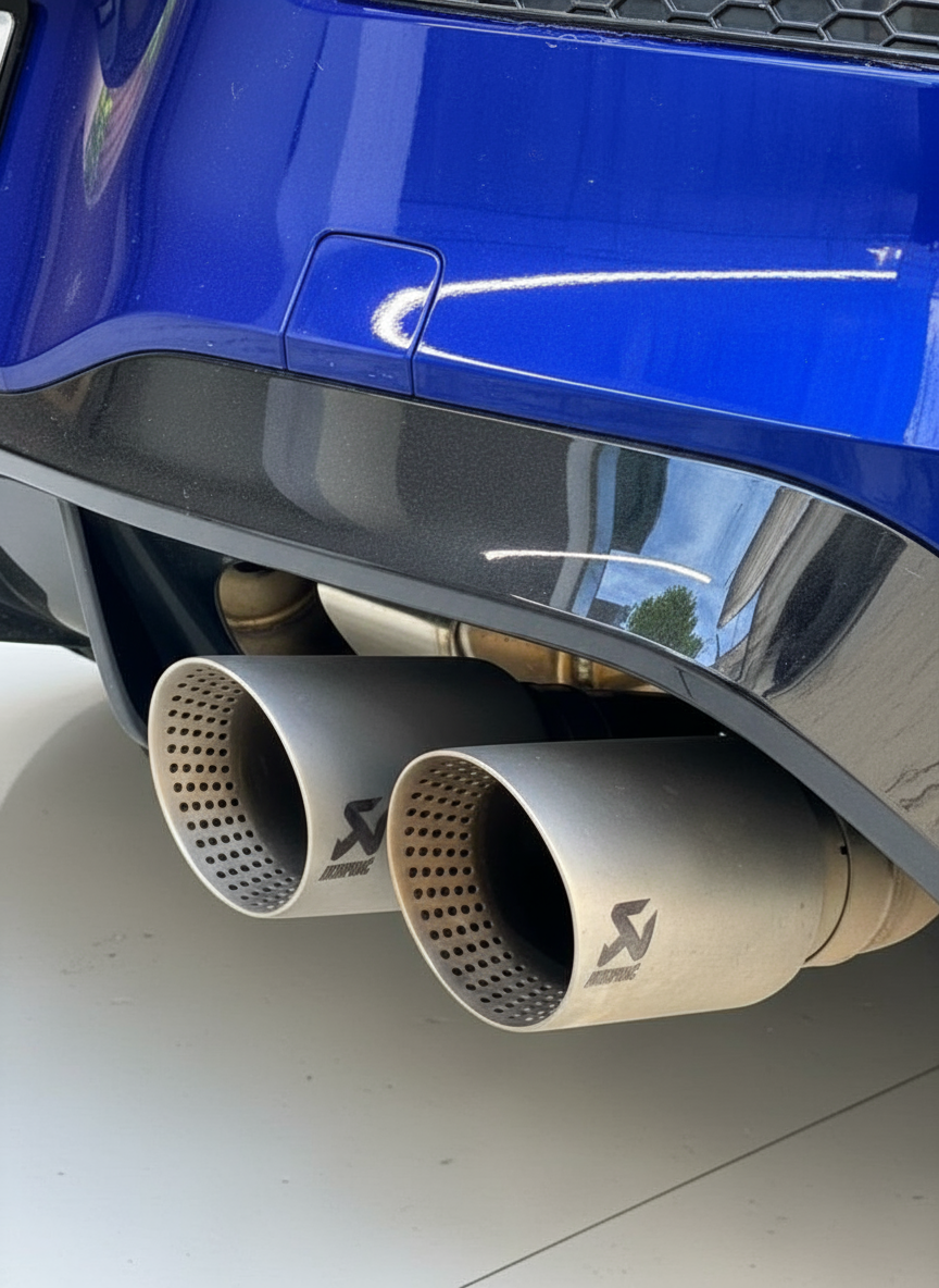 Akrapovic Style Exhaust Tip