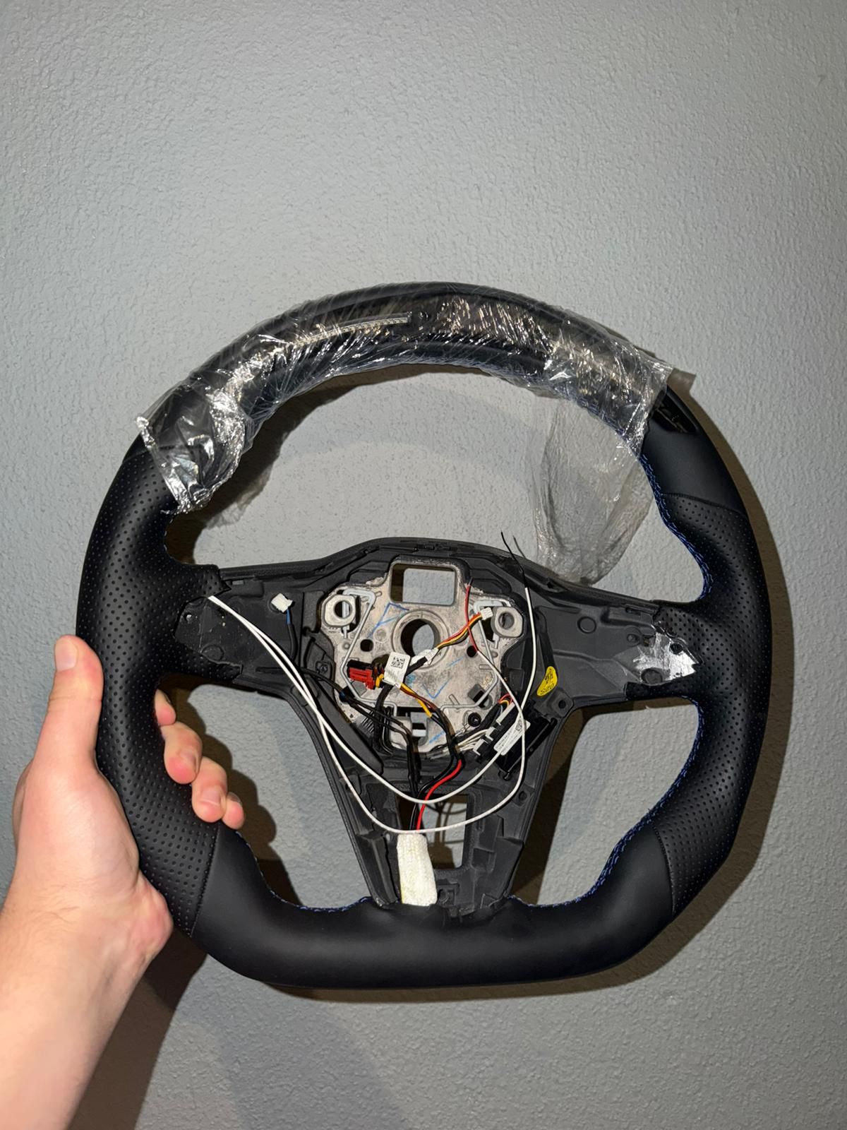 Perforated Leather LED Steering Wheel VW (2021-2025) | Ready In Stock