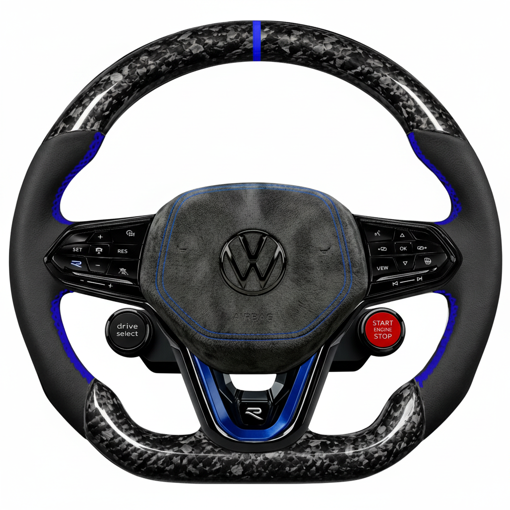 Custom Steering Wheel Configurator for VW GTI | R | R-Line (2021–2026) LIVE