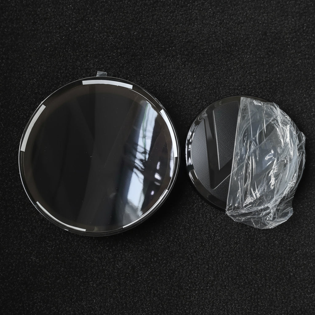 Black Front & Rear Badge Set