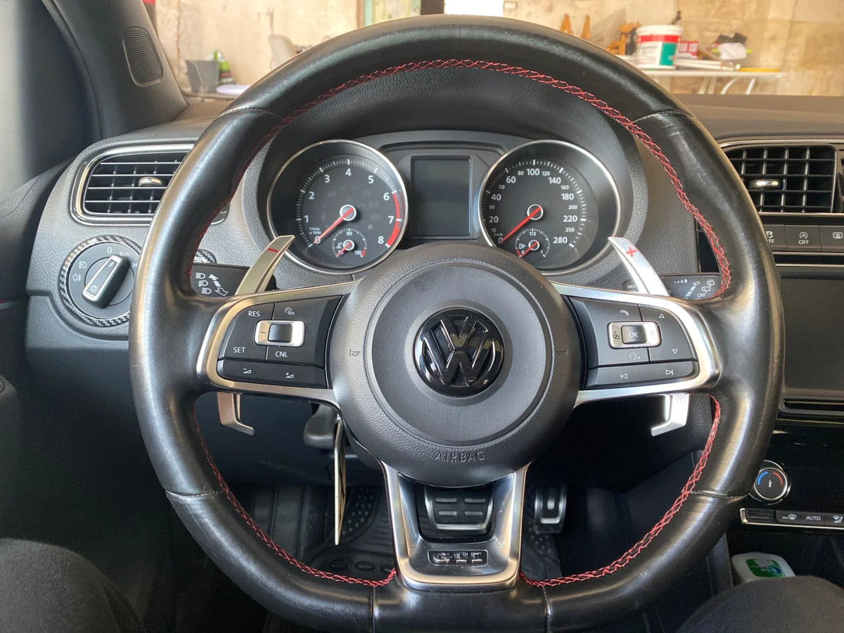 Aluminium-Schaltwippen | Golf, Polo, Passat, Tiguan (2013+)