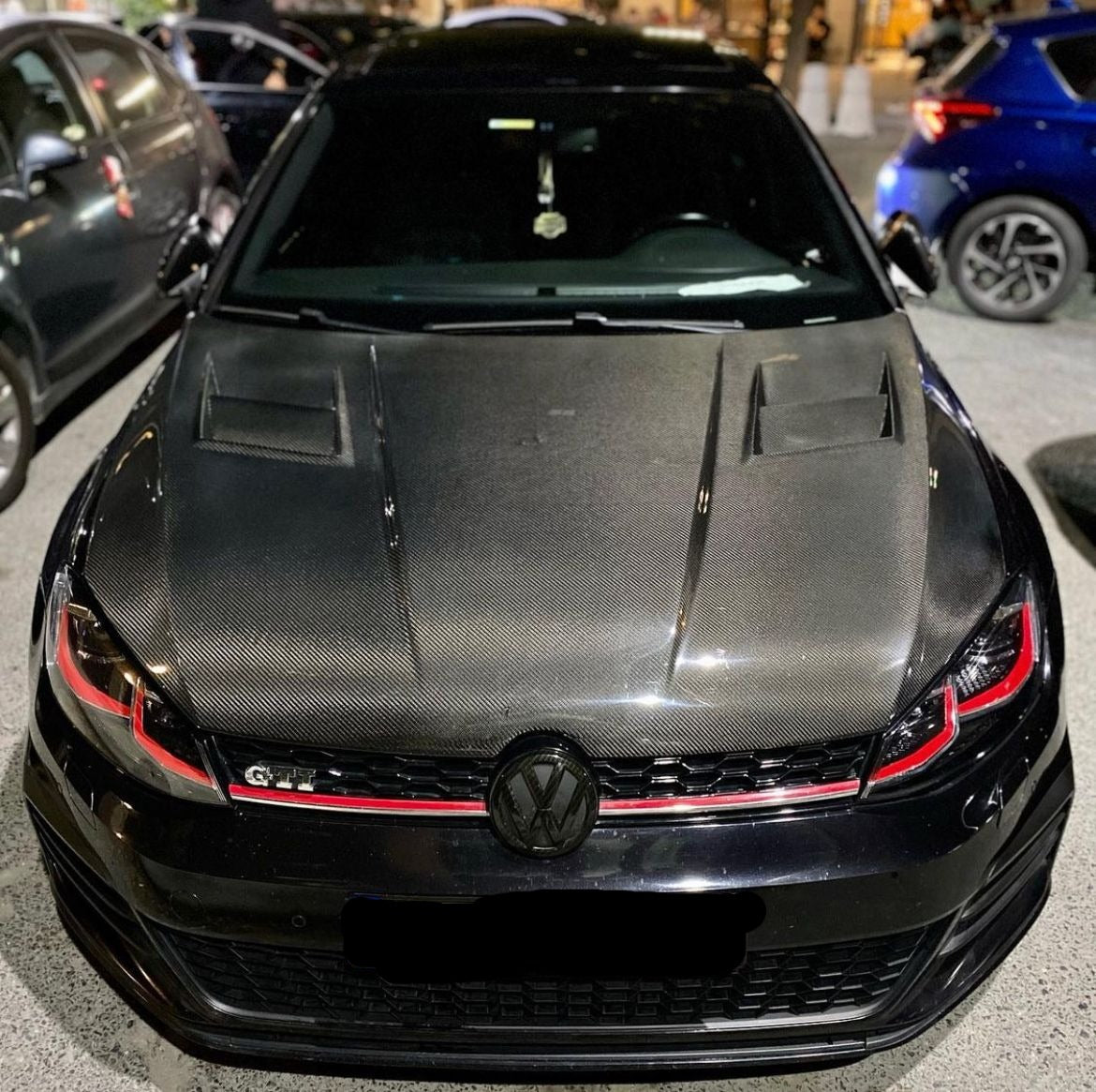 Carbon Hood Bonnet Golf 7-FL