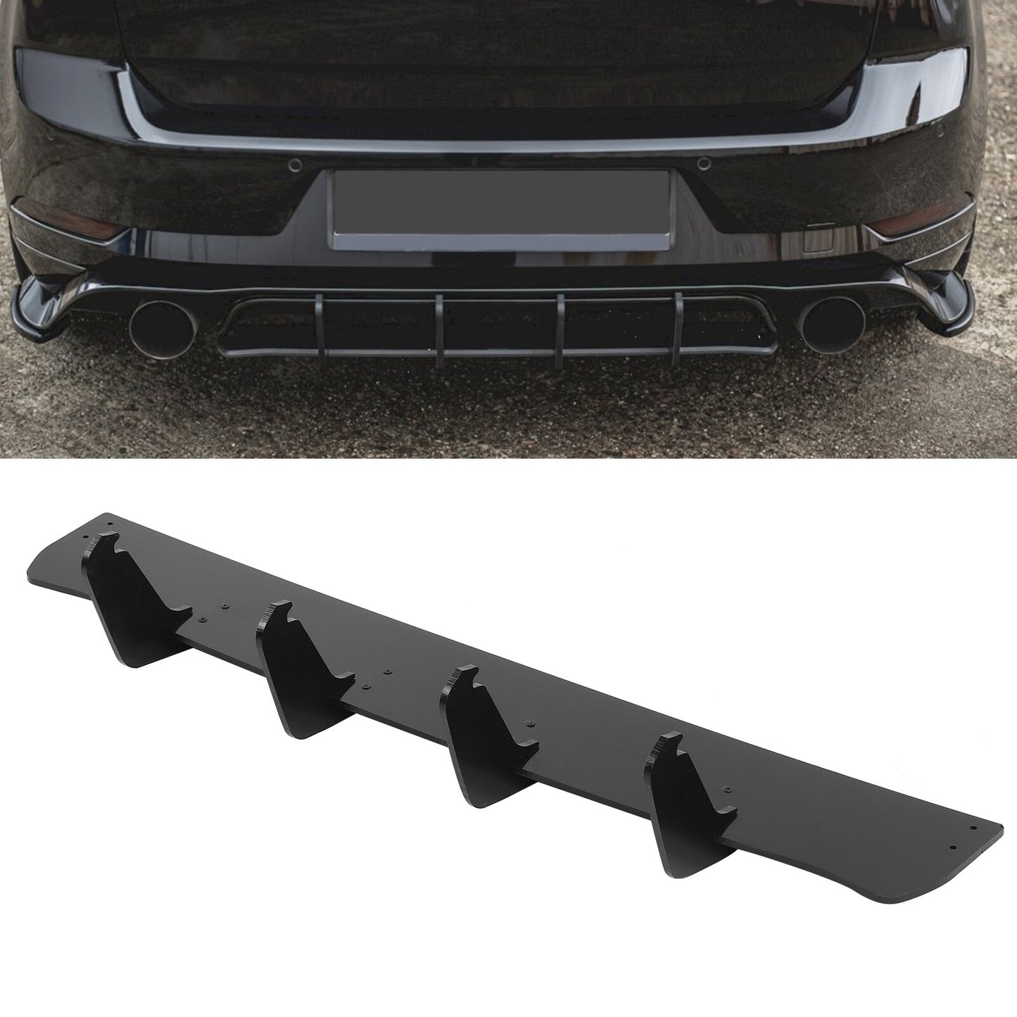Rear Diffuser Golf 7 GTI |TCR|