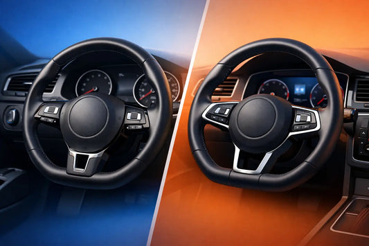 Golf 7 vs 7.5 Steering Wheel Differences