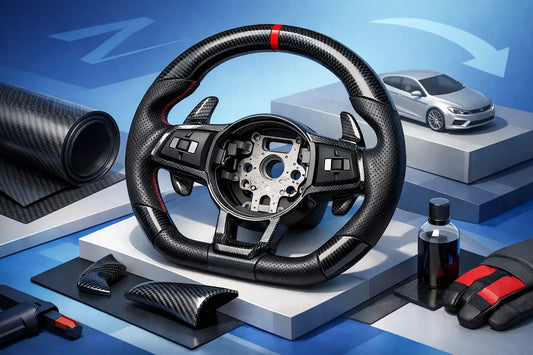 Golf 7 Carbon Steering Wheel Guide