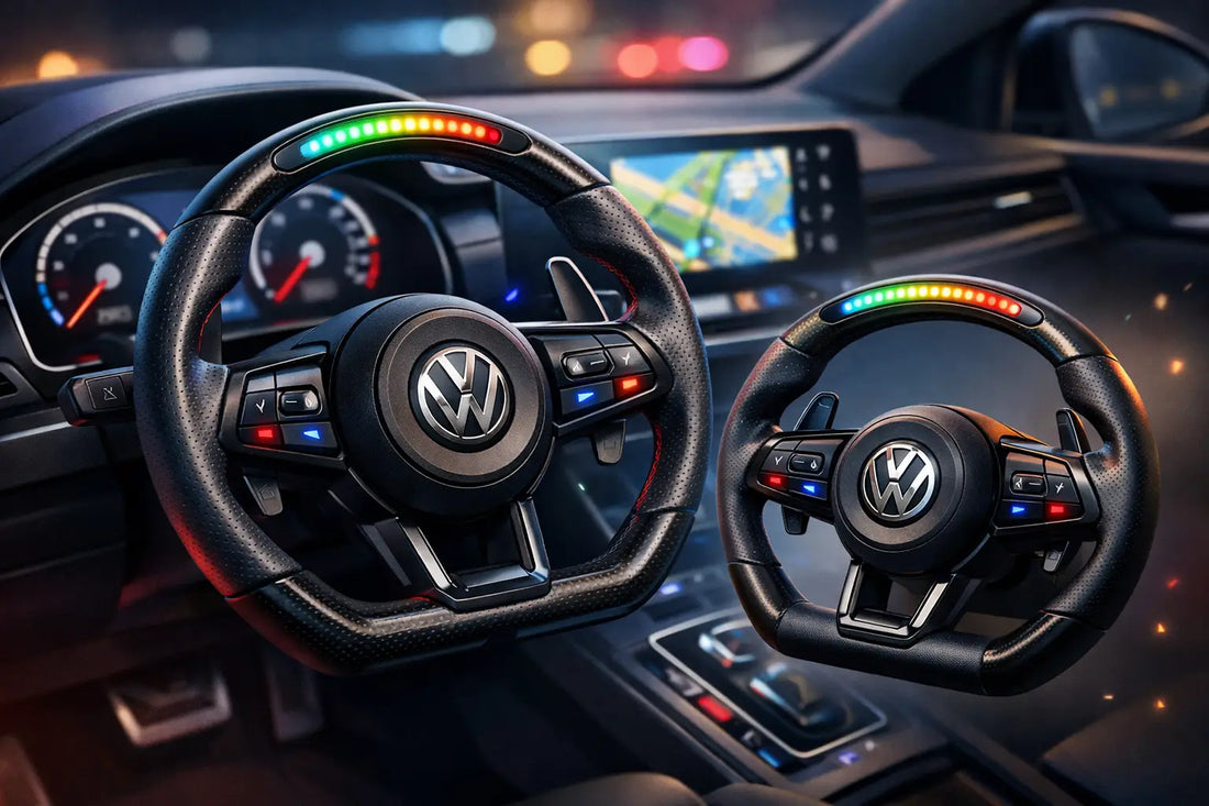 Custom VW Steering Wheel With LED: Worth It?