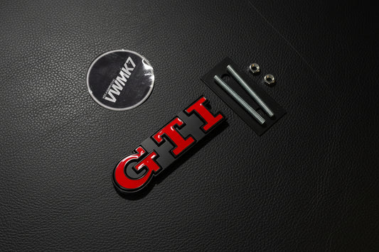 Front Grille Emblem VW GTI