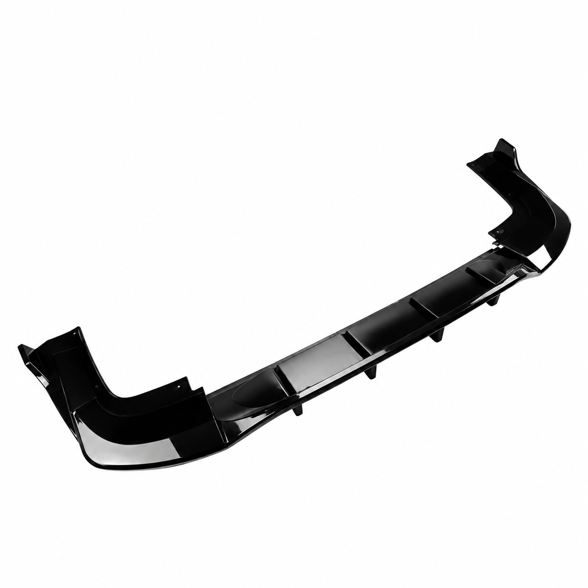 Difusor trasero negro brillante | VW Tiguan MK3 R-Line 2024–2026
