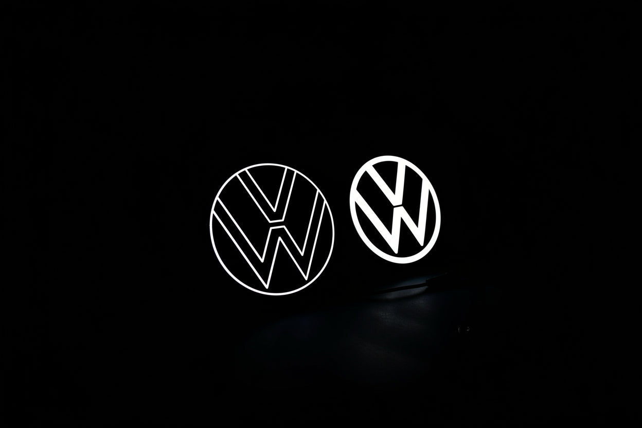 Illuminated LED Front Emblem for VW