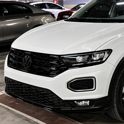 Kühlergrill-Zierleisten-Set in Glanzschwarz | VW T-Roc 2018–2022