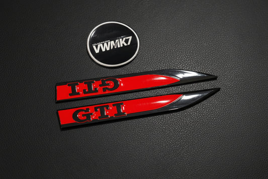 Fender Emblem Set VW GTI