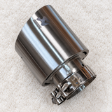 Punta de escape estilo Akrapovic | Acero inoxidable brillante