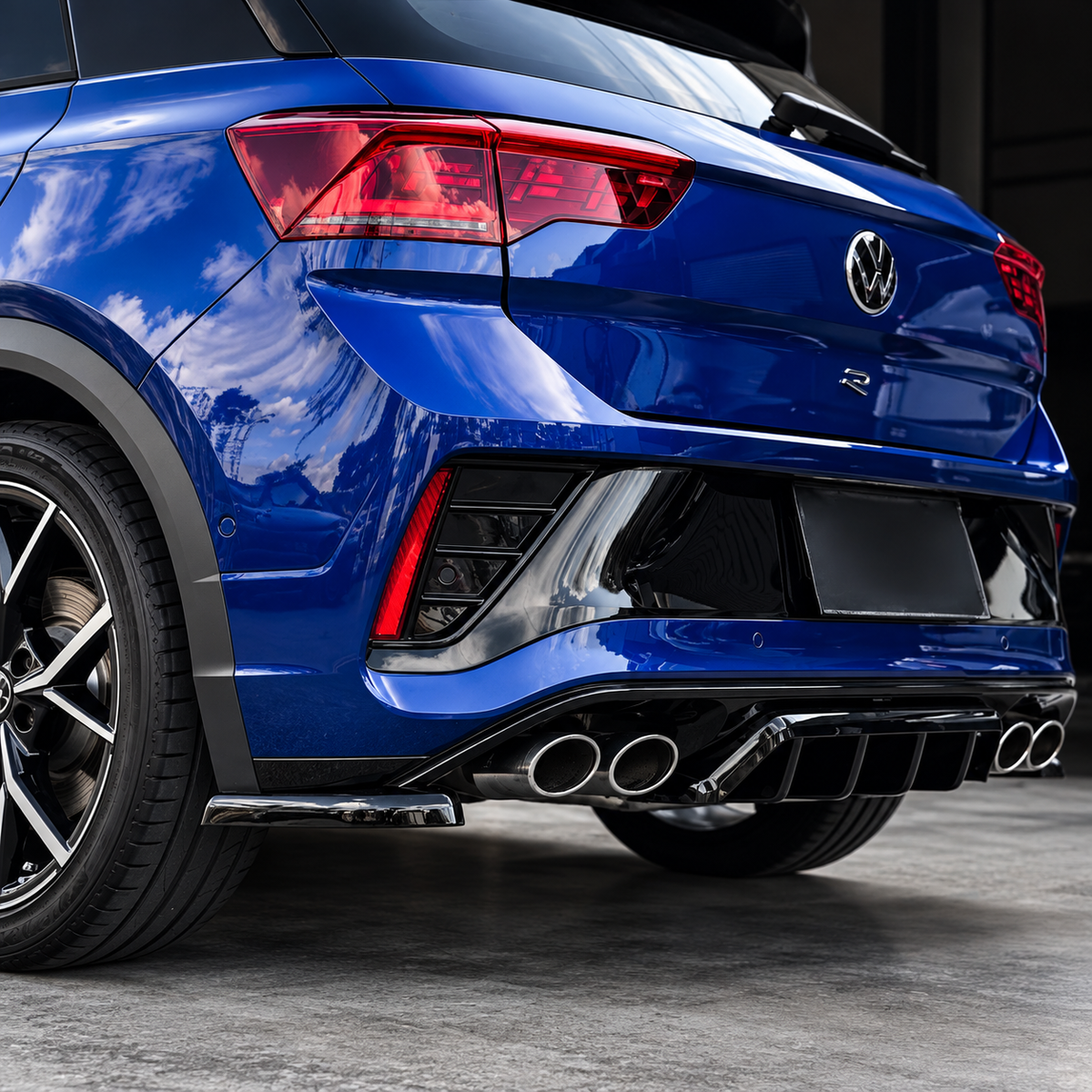 Difusor trasero estilo MAX | VW T-Roc MK1 Facelift 2022-2026