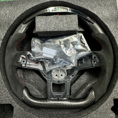 In-Stock Alcantara Carbon LED Steering Wheel | VW Golf 7 GTI R, Polo,Jetta (2013+)