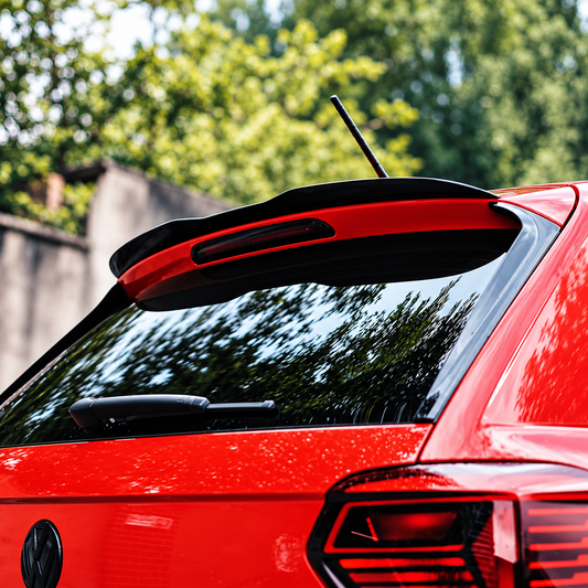 Alerón de techo trasero en negro brillante | VW Polo MK5 6R/6C y MK6 AW