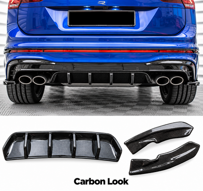 Difusor trasero y divisores laterales | VW Tiguan MK2 Facelift 2020–2023