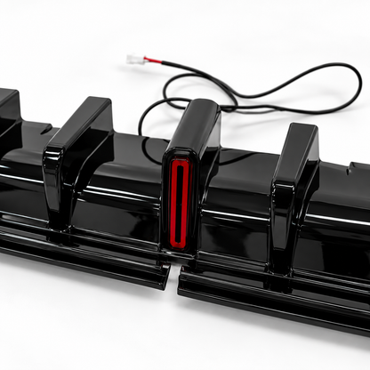Difusor trasero con luz de freno LED | Golf 7.5 GTI, GTD 2017-2020