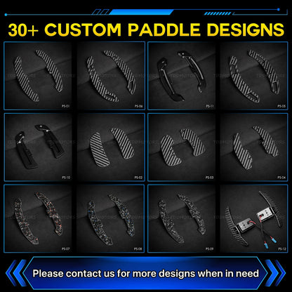 Magnetic Carbon Fiber Paddle Shifters For BMW