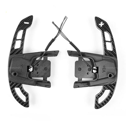 Magnetic Carbon Fiber Paddle Shifters For VW GTI | R | R-Line (2013–2020)