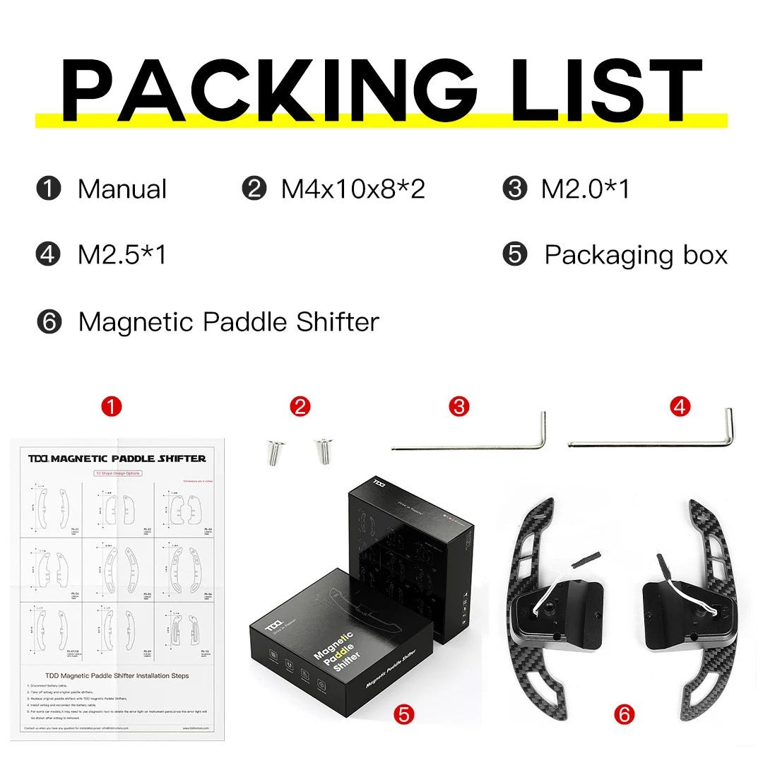 Magnetic Paddle Shifter for VW GTI | R | R-Line (2020–2026)