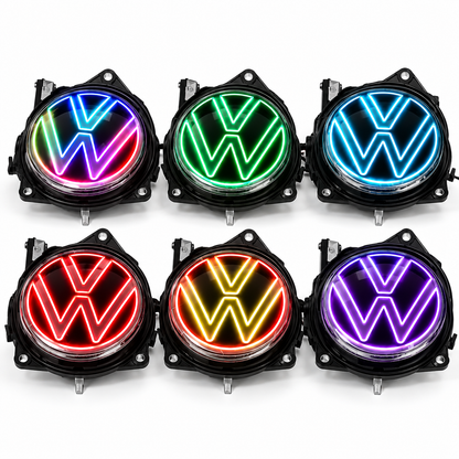 Rear Illuminated LED Emblem VW Golf 8