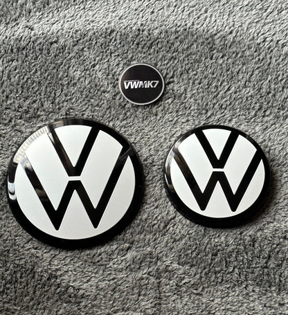 White Logo VW