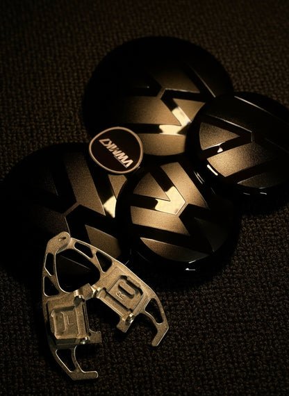 Black Front & Rear Badge Set