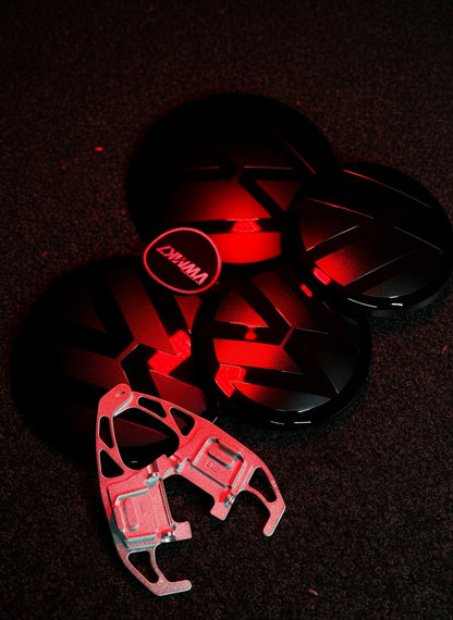 Black Front & Rear Badge Set