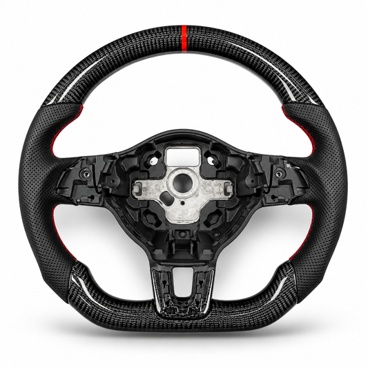 Carbon Steering Wheel | VW Golf 6 GTI R, Polo, Scirocco, Passat (2008+)
