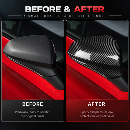 Carbon Fiber Mirror Cover Cap | Seat Leon - Cupra Leon,Formentor 2020+