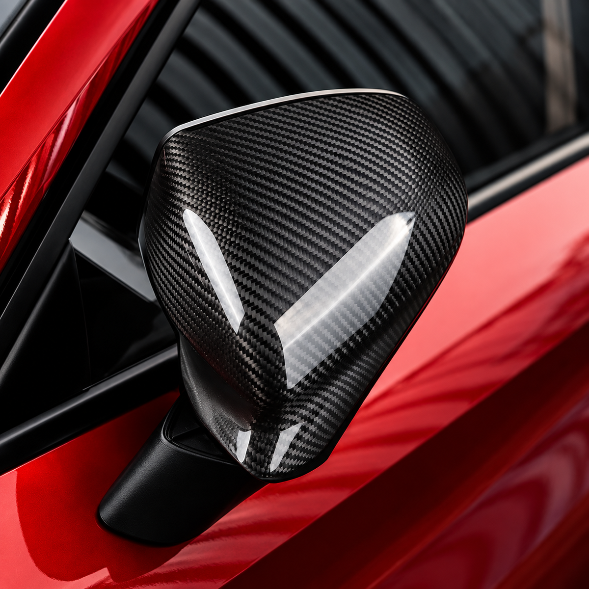 Carbon Fiber Mirror Cover Cap | Seat Leon - Cupra Leon,Formentor 2020+