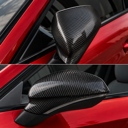 Carbon Fiber Mirror Cover Cap | Seat Leon - Cupra Leon,Formentor 2020+