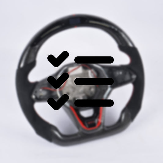 Steering Wheel Configurator 2021-2025 VW