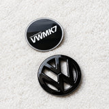 Cubierta de airbag logo negro | Golf, Polo, Passat, Tiguan GTI-R-RLINE (2013+)