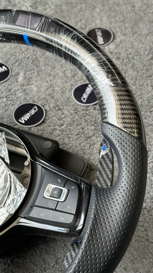 Carbon LED Steering Wheel 2013-2020 GTI | R | Rline (Ready In Stock)