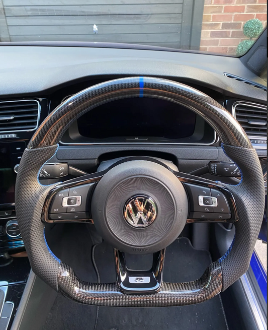 Carbon Steering Wheel 2013-2020 GTI | R | Rline (Ready In Stock)