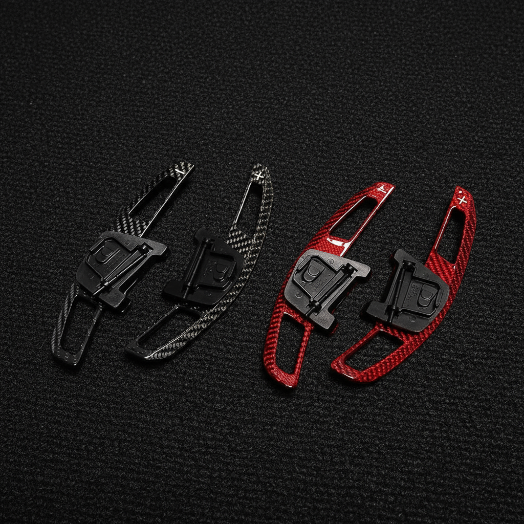 Big Carbon Paddle Shifters for VW GTI | R | R-Line (2013–2020)