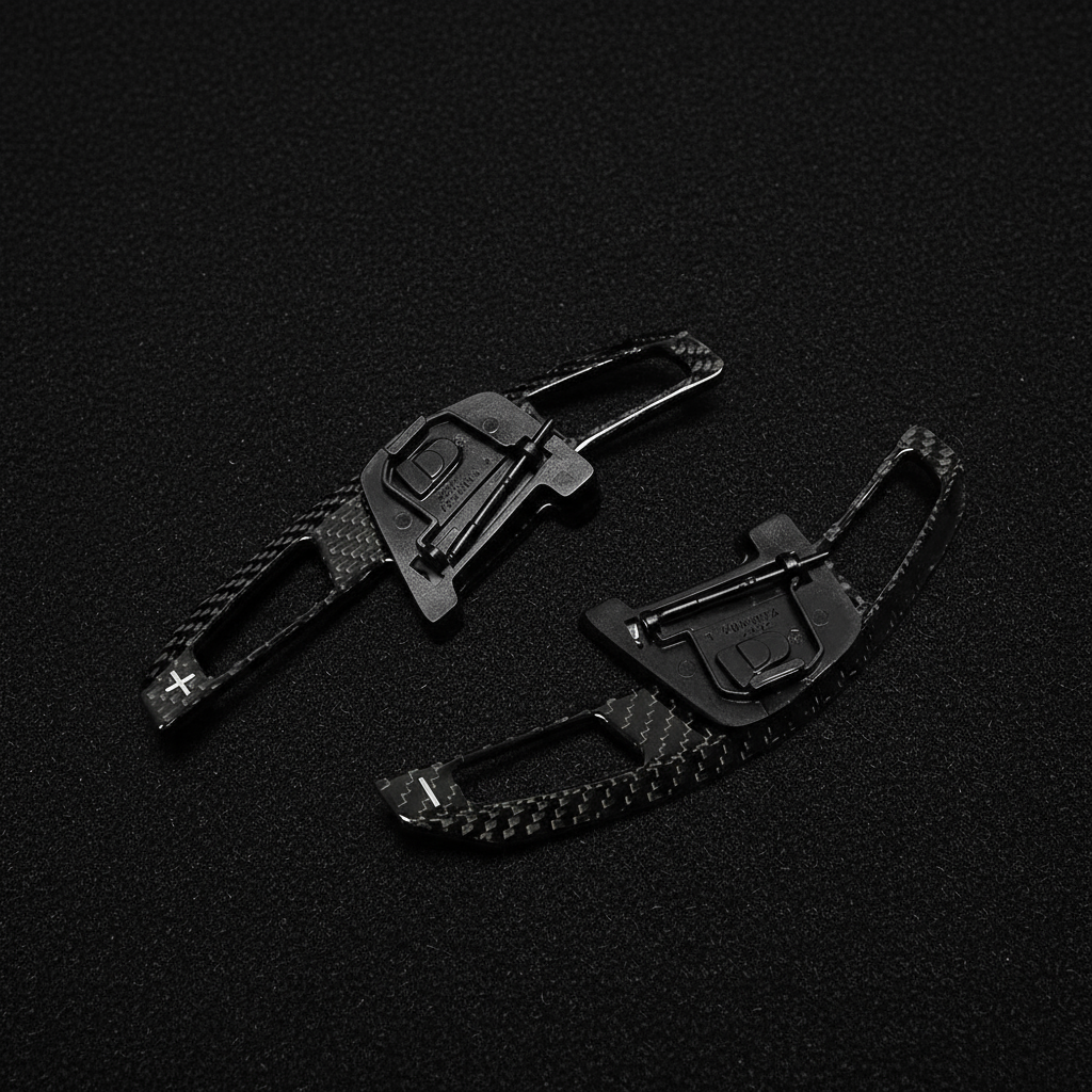 Big Carbon Paddle Shifters for VW GTI | R | R-Line (2013–2020)