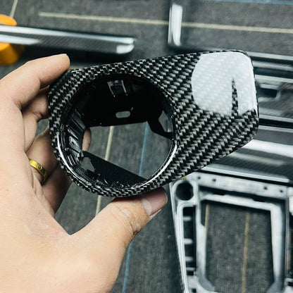 Kit de molduras interiores de fibra de carbono real | VW Golf 7-7.5