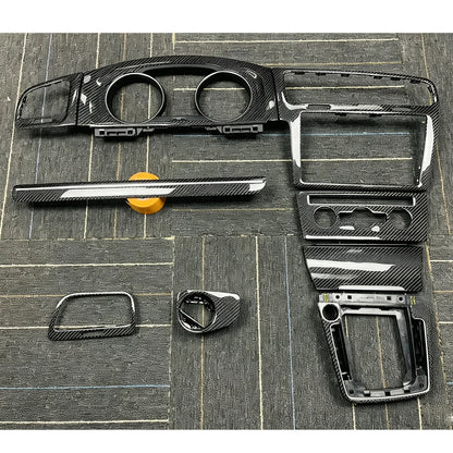 Kit de molduras interiores de fibra de carbono real | VW Golf 7-7.5